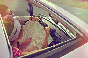 trajet agréable sur la route des vacances