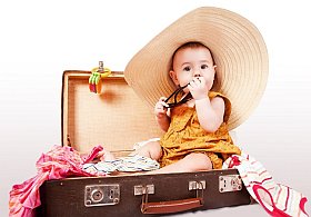partir en vacances avec bébé