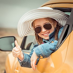 En voiture pour des vacances avec enfants