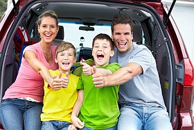 Un départ en vacances en famille sous les meilleures auspices