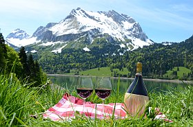 plateau de fromage et charcuterie, le terroir des Alpes