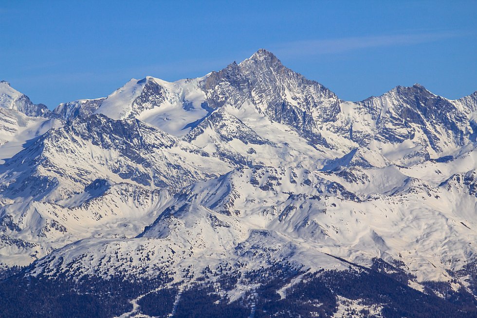 le coeur des Alpes, le toit de l'Europe