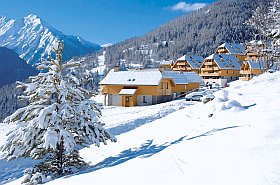 Résidence Odalys Praloup en hiver