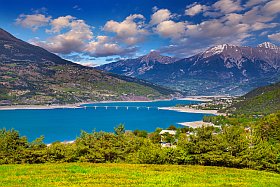 Une journée au lac de Serre-Ponçon