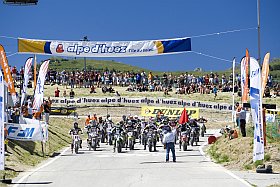 Evénement sportif à l'Alpe d'Huez