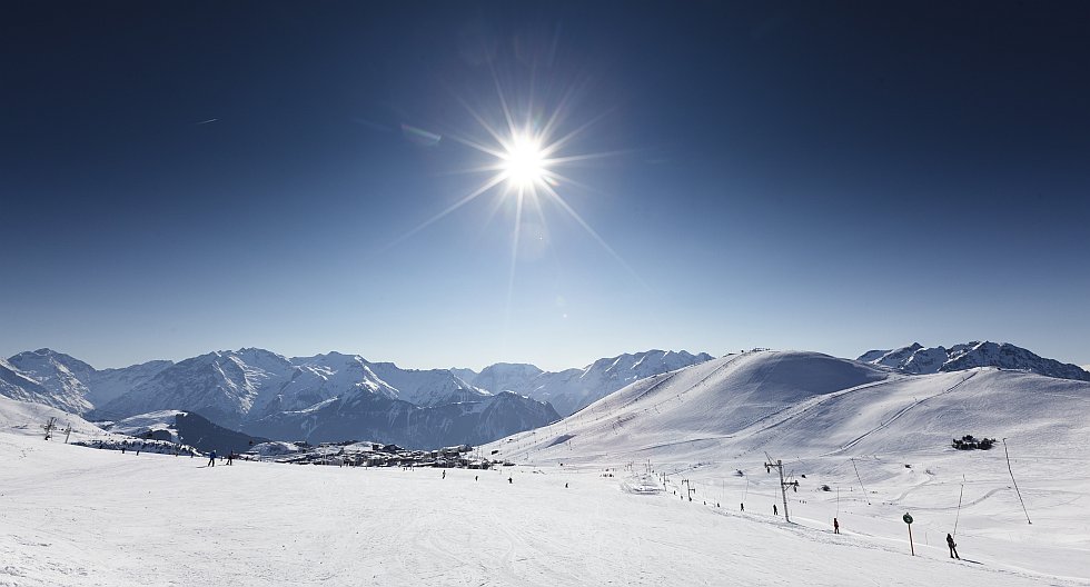 Le grand domaine ski de l'Alpe d'Huez
