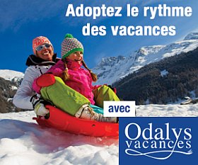 Sports d'hiver avec Odalys