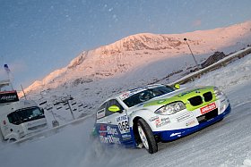 Conduite sur glace à l'Alpe d'Huez