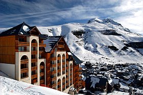 façade Résidence du soleil aux Deux Alpes