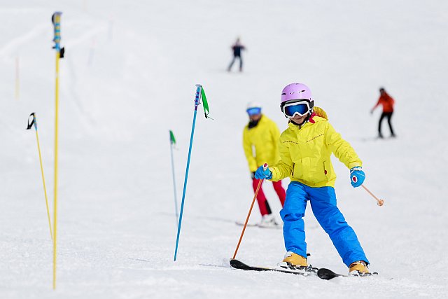 cours de ski enfants en vacances aux 2 alpes