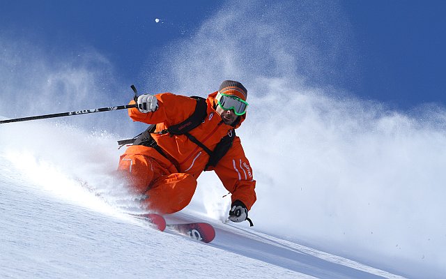 hors piste station Les 2 Alpes