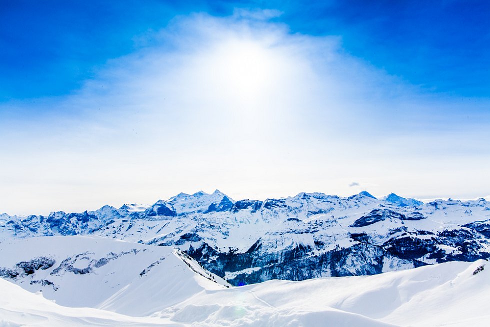 les Deux-Alpes en hiver
