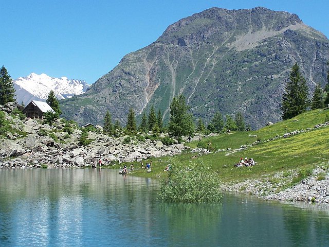 lac du lauvitel en Isère