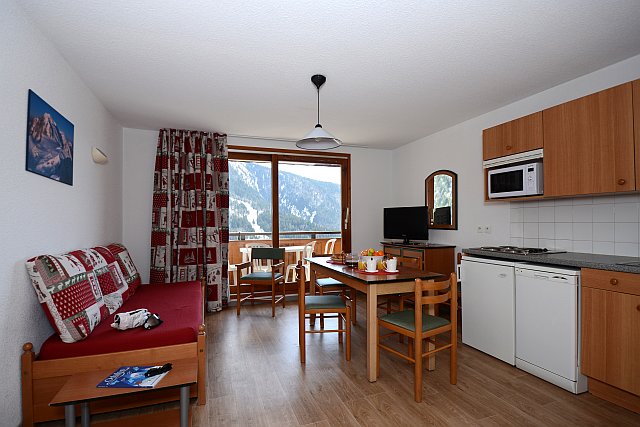 Intérieur d'un appartement au Dôme des Rousses