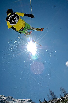 Freestyle à Vaujany
