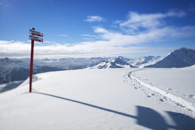 skier au Paradiski à la Plagne