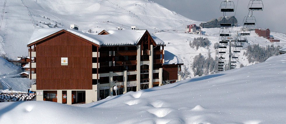 en vacances en famille à la Plagne
