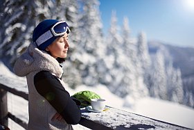 petit déjeuner au ski