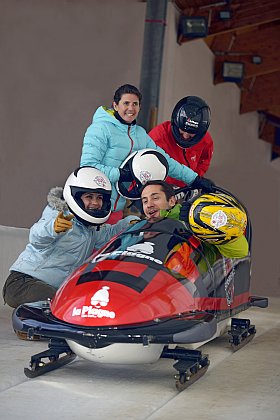 le bobsleigh à la Plagne