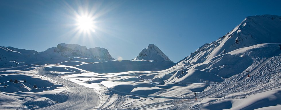 passer de belles vacances à la neige en montagne à la Plagne