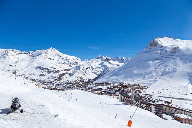 Vue de Tignes Val Claret