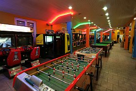 salle de jeux au village de Cauterets