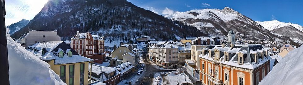 station de Cauterets pour les vacances d'hiver