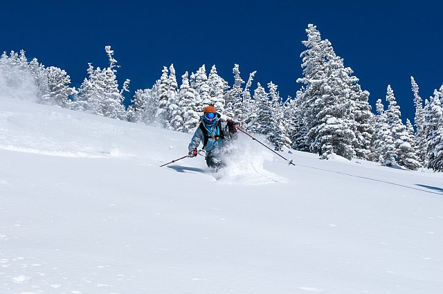 ski hors-piste au Cirque du Lys à Cauterets