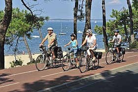 Vélodyssée en Gironde pour les vacances