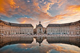 Bordeaux et la place de la Bourse