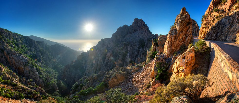 Calanques de piana en Corse