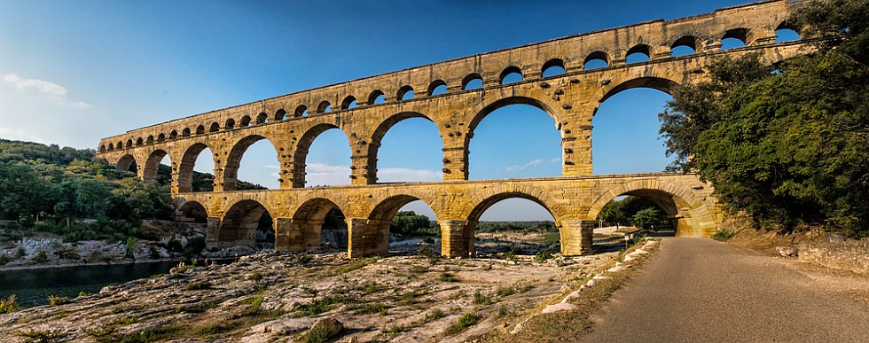 Pont du Gard en Languedoc Roussillon