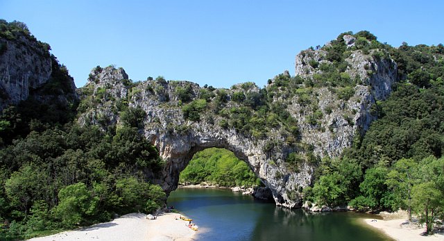 Le pont d'Arc en location vacances en Ardèche