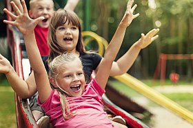 A la piscine de la résidence-club du Canal du Midi, à Béziers