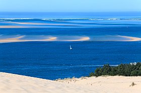 la dune du Pilat au Bassin d'Arcachon site naturel de France