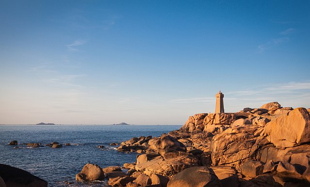 Côte de Ploumanach, en Bretagne