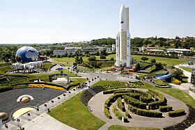 Le parc de la Cité de l'Espace